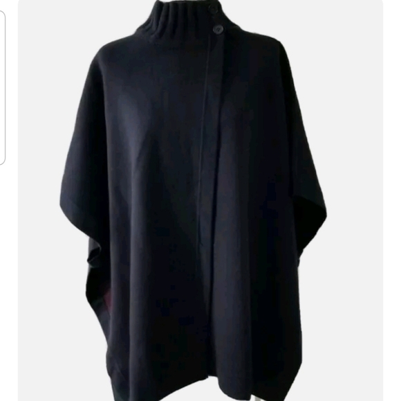 Theory Black cowl Cape - Picture 1 of 13